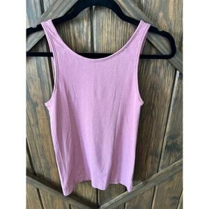Lululemon Scoop Back Tank Top, SZ 6, Light Pink/Purple